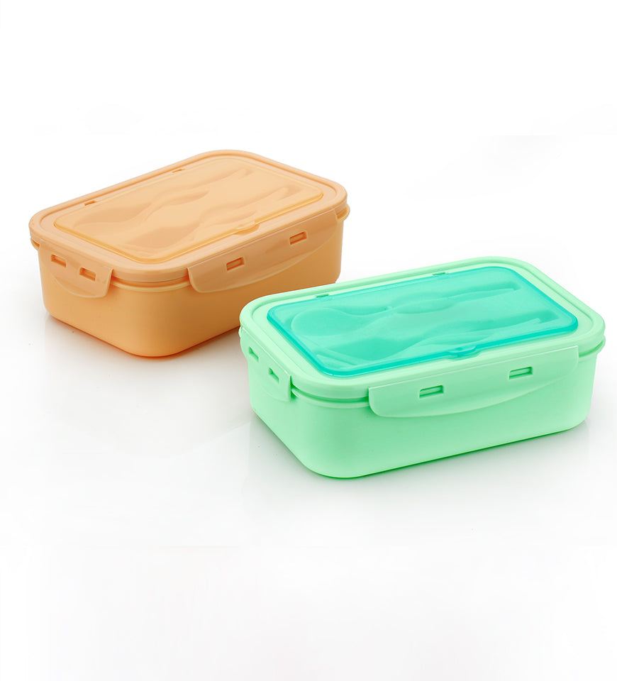 green & Orange LunchBox