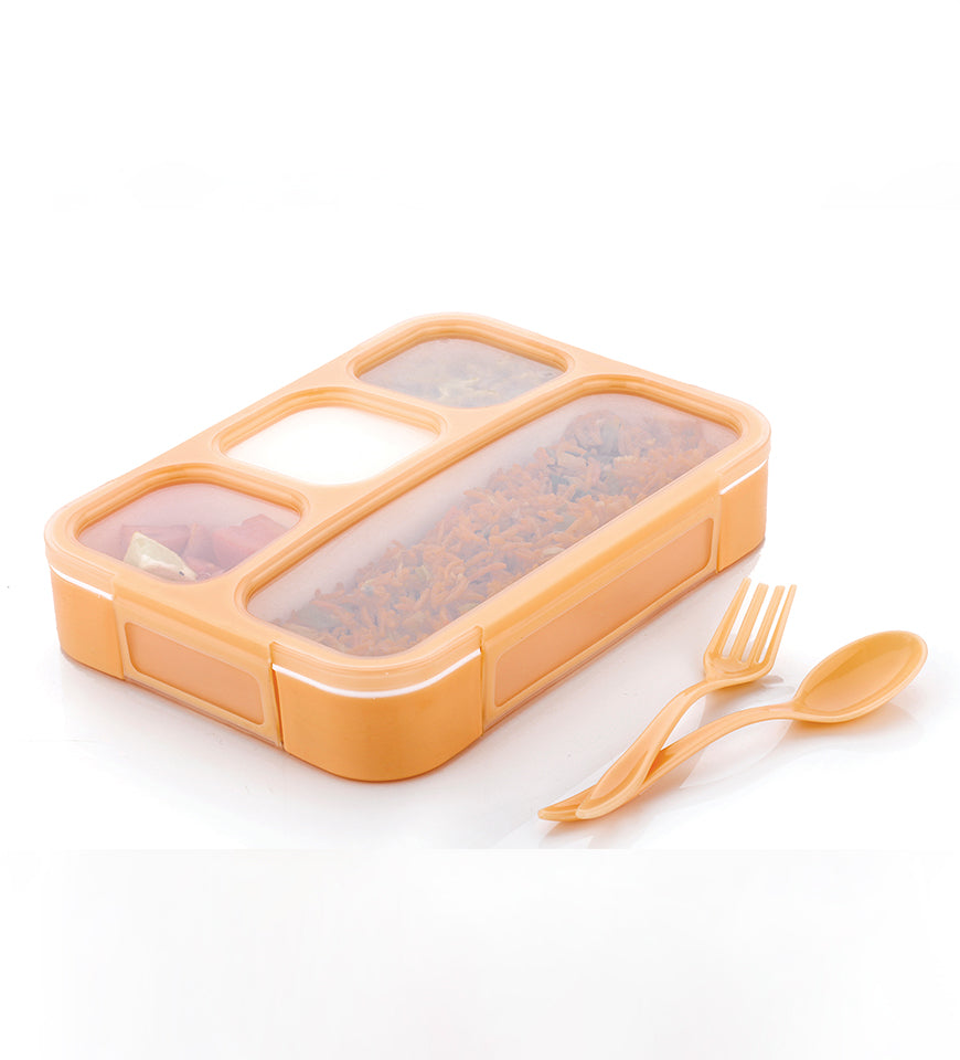 Plastic Box With Spoon