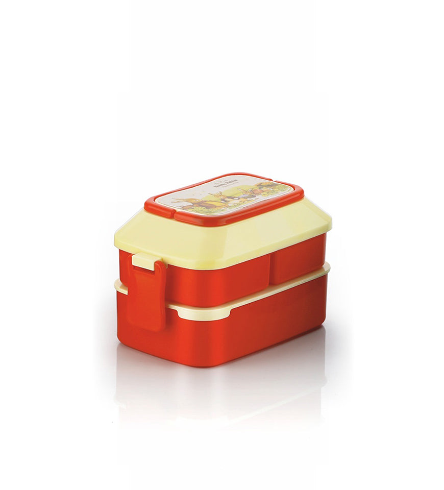 Red Plastic LunchBox