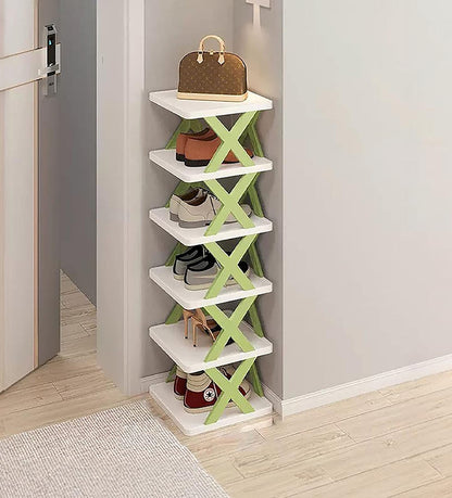 Side View Of Shoe Rack