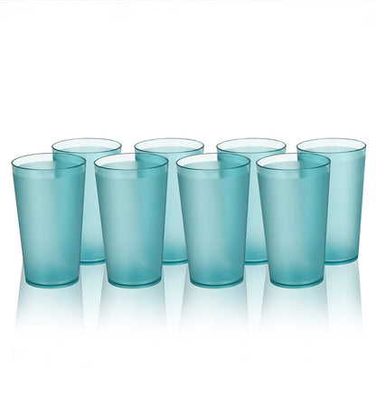 Dimazo Mat Glass |Use For Water & Juice |Multicolor |BPA Free |Set Of 6 Pcs