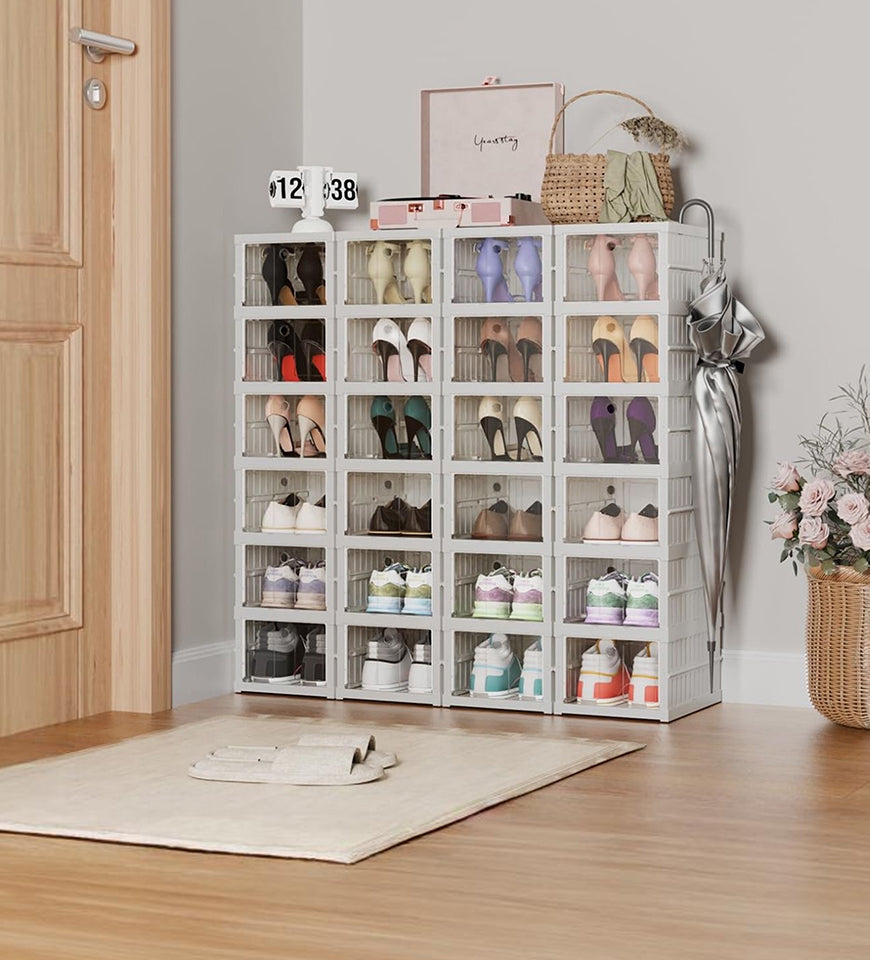 Small Storage Cabinet | Organizer Shoe Storage Rack |All-in-One Case in Door