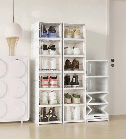 Small Storage Cabinet | Organizer Shoe Storage Rack |All-in-One Case in Door