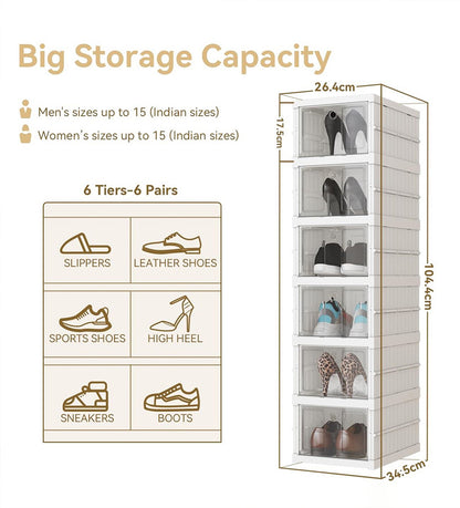 Small Storage Cabinet | Organizer Shoe Storage Rack |All-in-One Case in Door