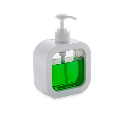 Dimazo Plastic Hand Soap Dispenser with Pump| 500ml Capacity| Liquid Soap Dispenser for Kitchen, Sink, Wash Basin