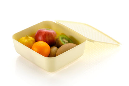 Dimazofly Multi Storage Basket With Lid | BPA Free Plastic Containers for Storage Set for Air Tight Container Set of 4