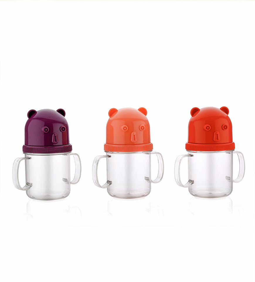 Red, Orange & Purple Shipper Bottle