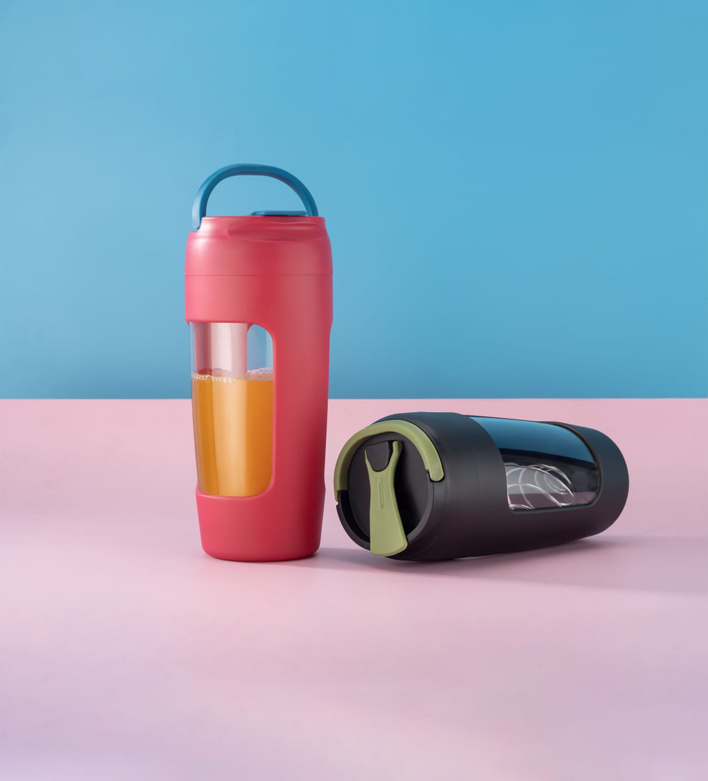 Dimazo protein shaker bottle | Leakproof |BPA Free |Juice N Shake Bottle