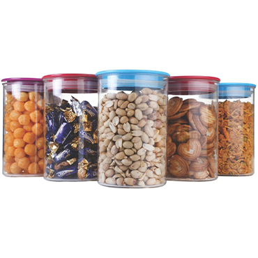 900 ML Round Airtight Containers
